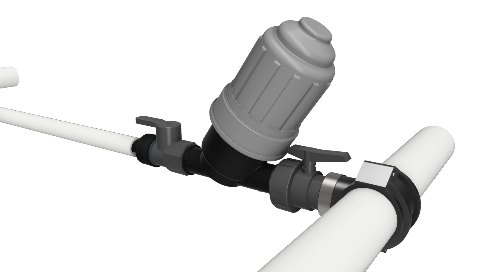 RDWC Pro Hydroponik-System mit 4 Töpfen à 20 L & Rücklaufzirkulation