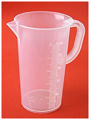 Messbecher in Größen von 50ml-1000ml