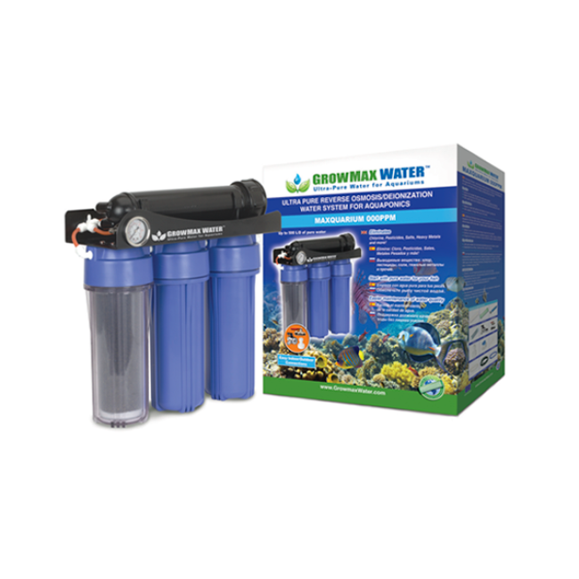 GrowMax Water Maxquarium 000 PPM Umkehrosmose- und Deionisationssystem