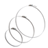Universal-Schlauchklemme mit Schnellverschluss 60–325 mm zur werkzeuglosen Befestigung von Flexrohren und Filtern