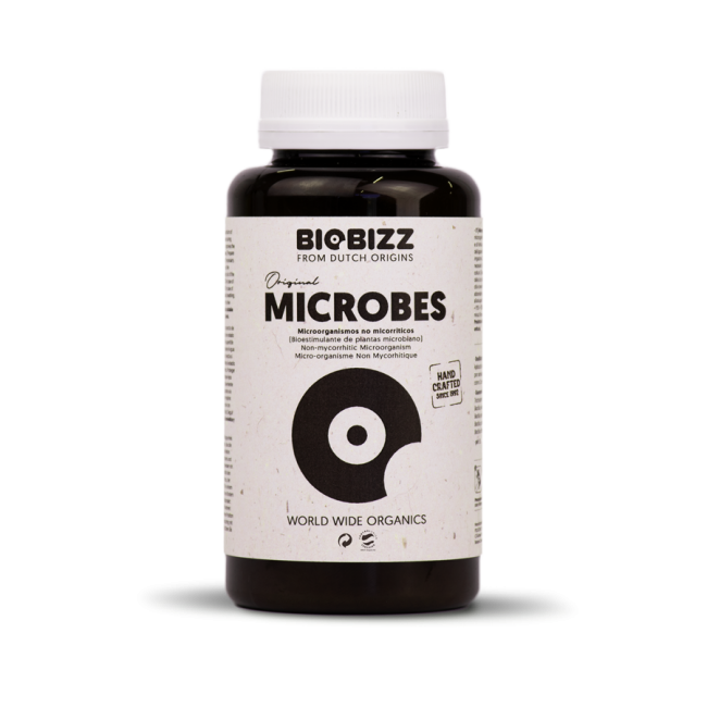 BioBizz Microbes Pulver 150 g – organischer Mikroorganismen-Zusatz für Pflanzen