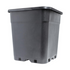 Pot King quadratischer Pflanztopf – schwarz, 1 L bis 30 L für Grow & Garten