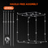Spider Farmer Growzelt 150×150×200 cm – lichtdichtes Indoor-Zelt mit 1680D Stoff & reflektierender Innenfläche