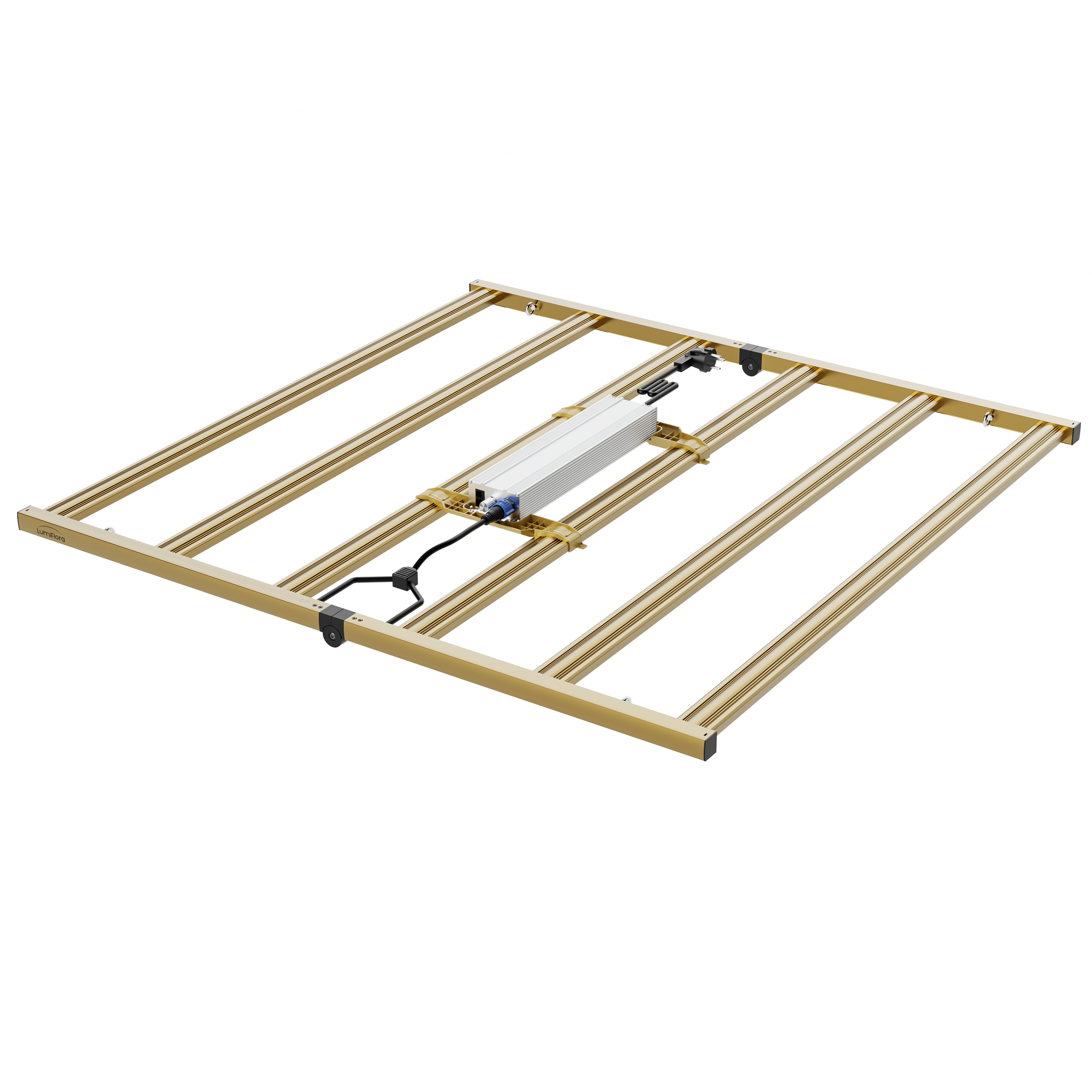 LumiFlora Fold 720 W LED – Professionelle Vollspektrum-Growlampe mit Samsung LM301H & faltbarem Design