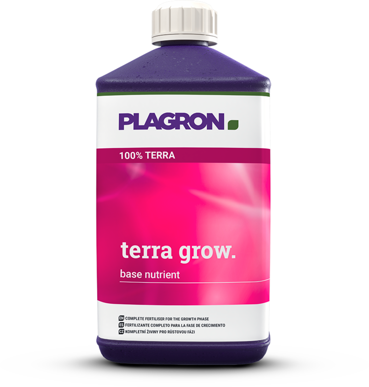 Plagron Terra Grow – Mineralischer Wachstumsdünger für eine starke vegetative Phase und schnelle Nährstoffaufnahme