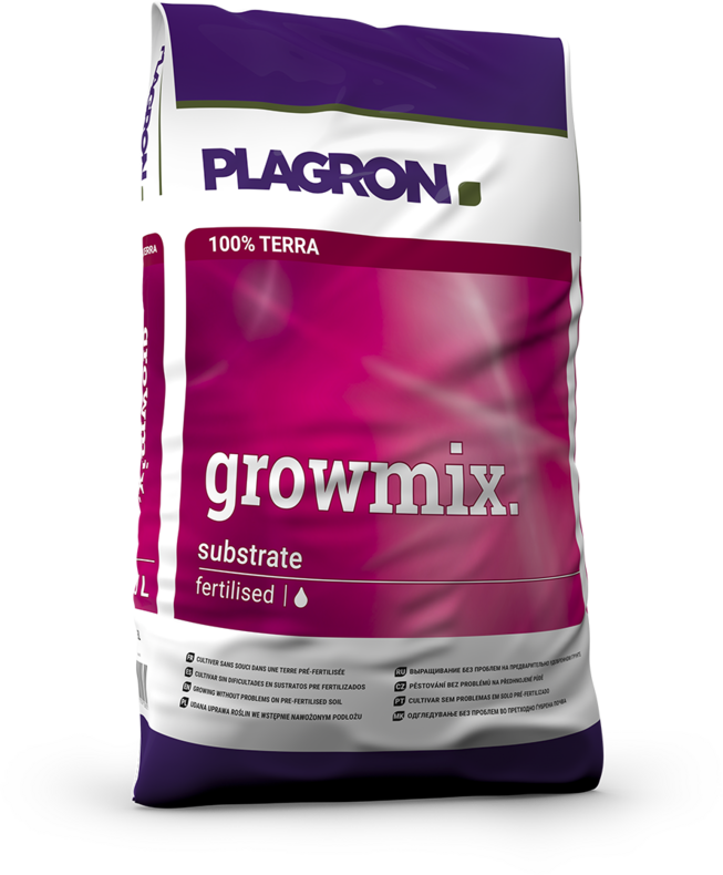 Plagron Growmix – Hochwertiges vorgedüngtes Substrat für eine optimale Wachstumsphase mit stabiler Nährstoffversorgung