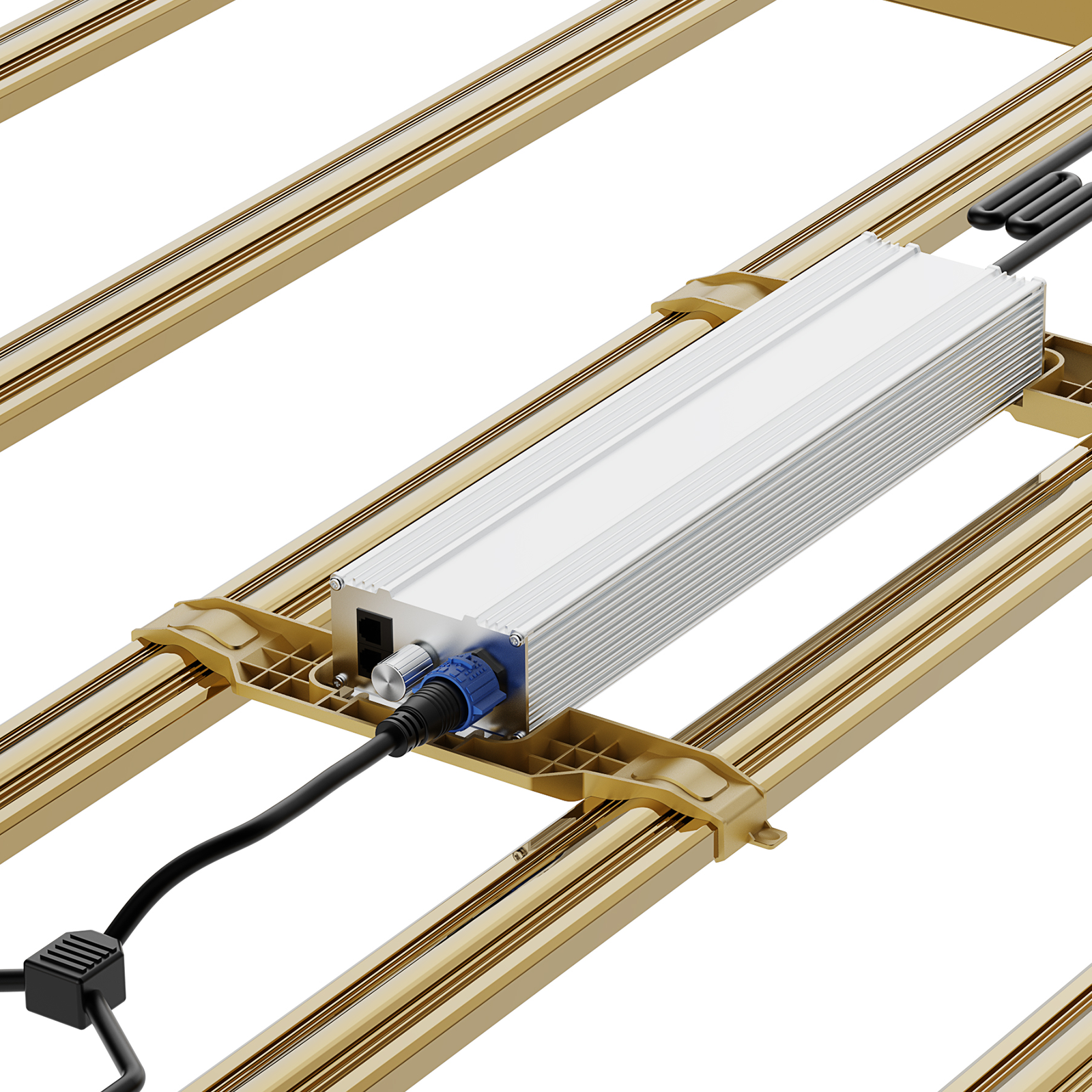 LumiFlora Fold 720 W LED – Professionelle Vollspektrum-Growlampe mit Samsung LM301H & faltbarem Design