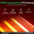 VIVOSUN AeroFlux Smart Growzelt-Heizung – 700 W PTC-Heizung mit VPD-Steuerung
