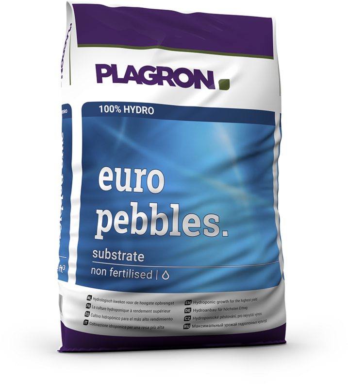 Plagron Euro Pebbles – Hochwertiges Blähton-Substrat für Hydroponik, Drainage und verbesserte Wurzelbelüftung