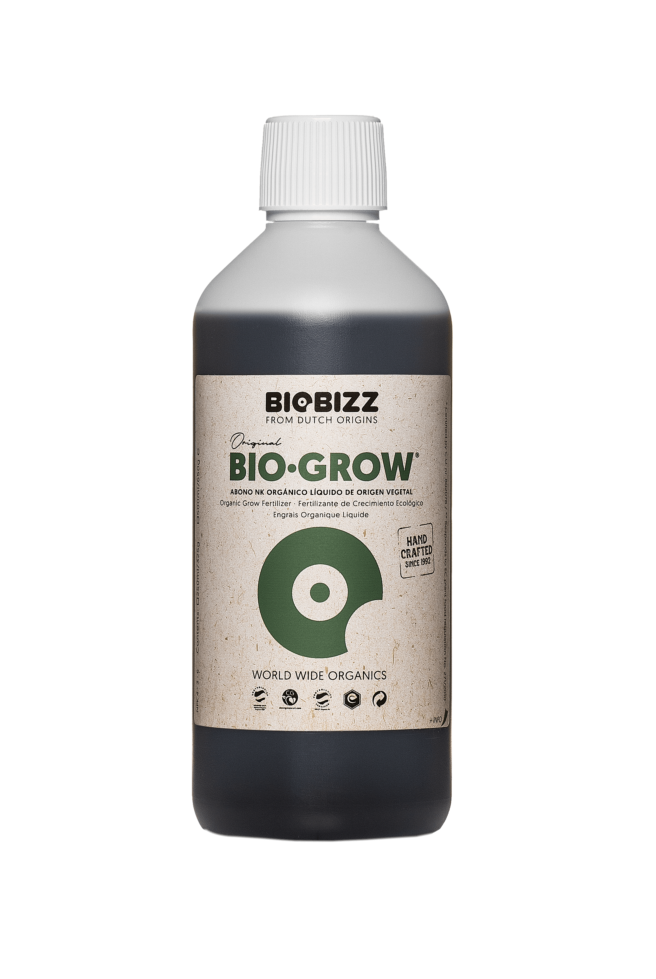 BioBizz Bio-Grow – Organischer Flüssigdünger für eine gesunde Wachstumsphase und kräftige Pflanzen