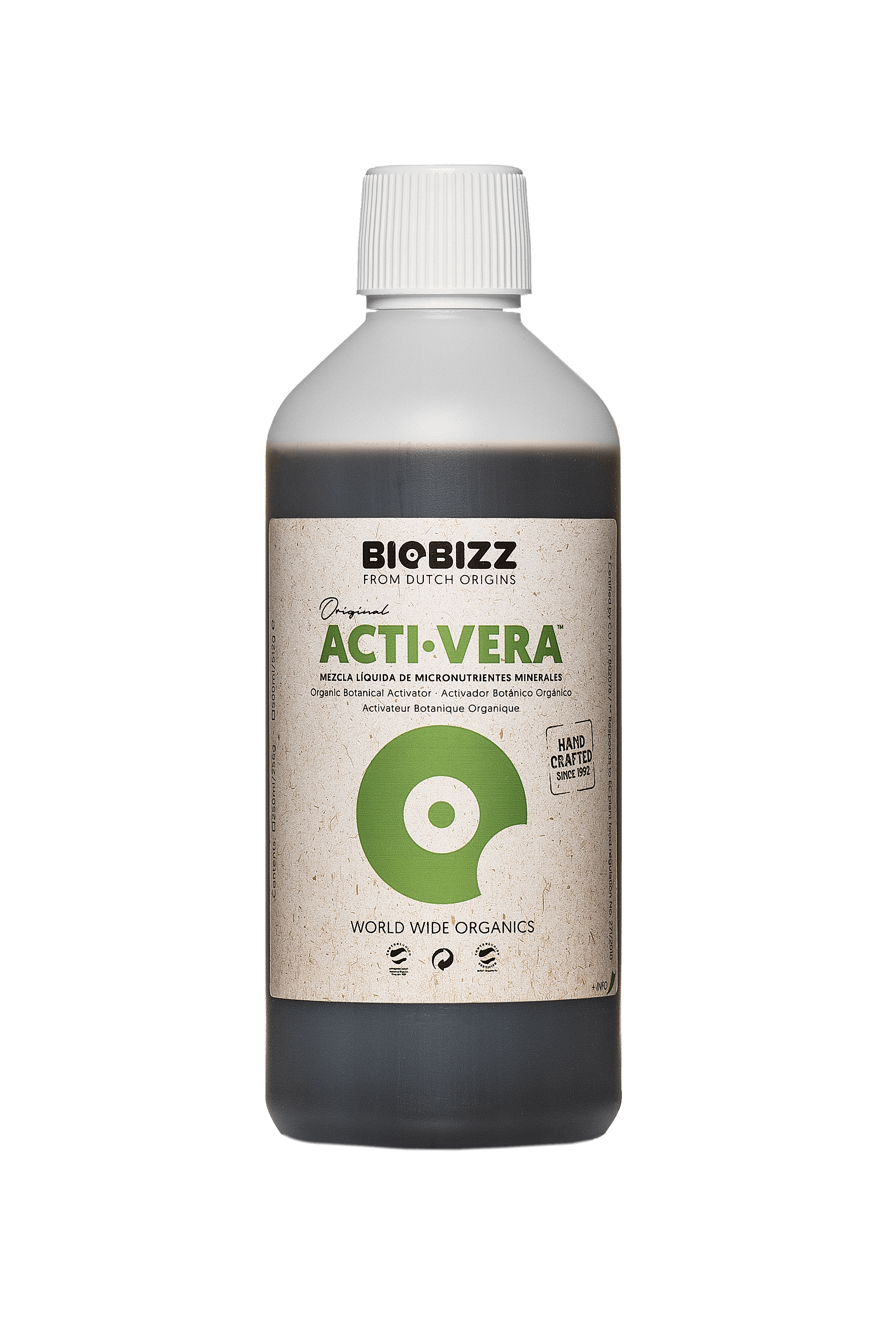 BioBizz Acti-Vera – Organischer Pflanzenbooster mit Aloe Vera für ein gestärktes Immunsystem und bessere Nährstoffaufnahme