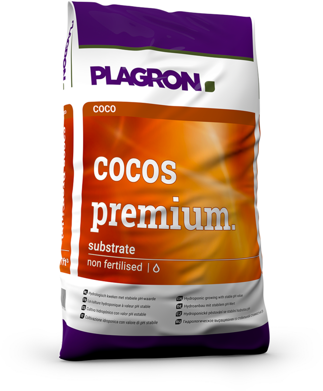 Plagron Cocos Premium – Hochwertiges, ungedüngtes Kokossubstrat für optimale Nährstoffkontrolle und Wurzelbelüftung