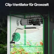 VIVOSUN AeroWave E6 – 6-Zoll Smart Clip-Ventilator mit GrowHub-Kompatibilität

