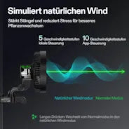 VIVOSUN AeroWave E6 – 6" Smart Clip-Ventilator mit GrowHub-Kompatibilität