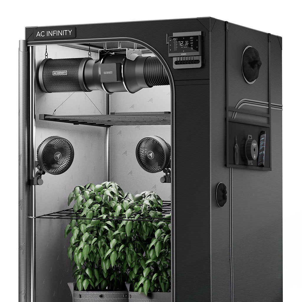 AC Infinity AI+ PRO Growset 120×120×200 – 500W LED Komplettsystem – WonderGrow Hamburg