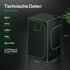VIVOSUN Growbox Pro 120×120×200 cm – Indoor-Growzelt mit Sichtfenster & reflektierender 600D-Mylar-Beschichtung