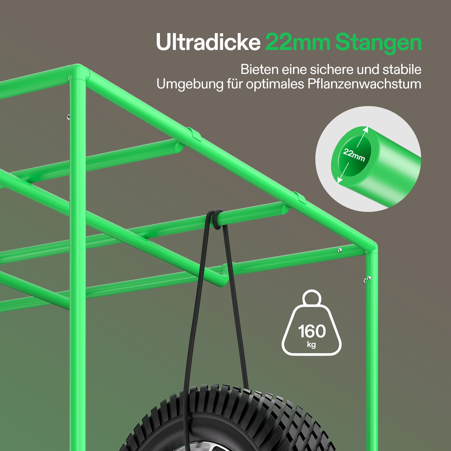 VIVOSUN Pro Grow Tent – Großes 300×150×200 cm professionelles Growzelt mit robuster Mylar-Beschichtung für Indoor-Anbau