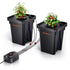 Spider Farmer DWC Hydroponik-System mit 2× 13 L Eimern & Top-Drip-Kit – Komplettset mit Luftpumpe für Indoor Pflanzenanbau