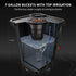 Spider Farmer DWC Hydroponik-System mit 4× 13 L Eimern, Top-Drip-Kit & Luftpumpe – Komplettset für Indoor Grow-Anbau
