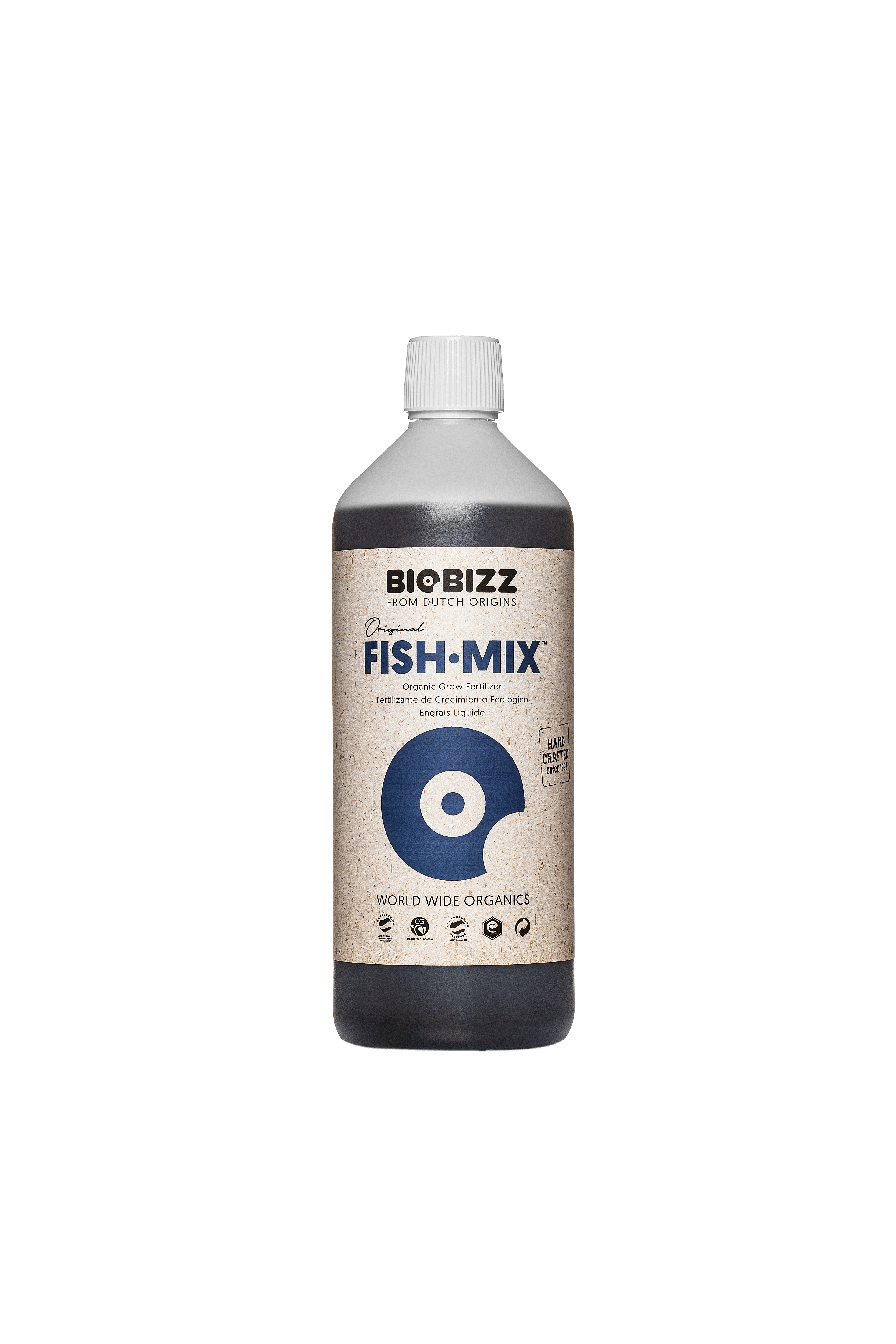 BioBizz Fish-Mix – Organischer Flüssigdünger auf Fischbasis zur Förderung des Pflanzenwachstums und der Bodenmikrobiologie