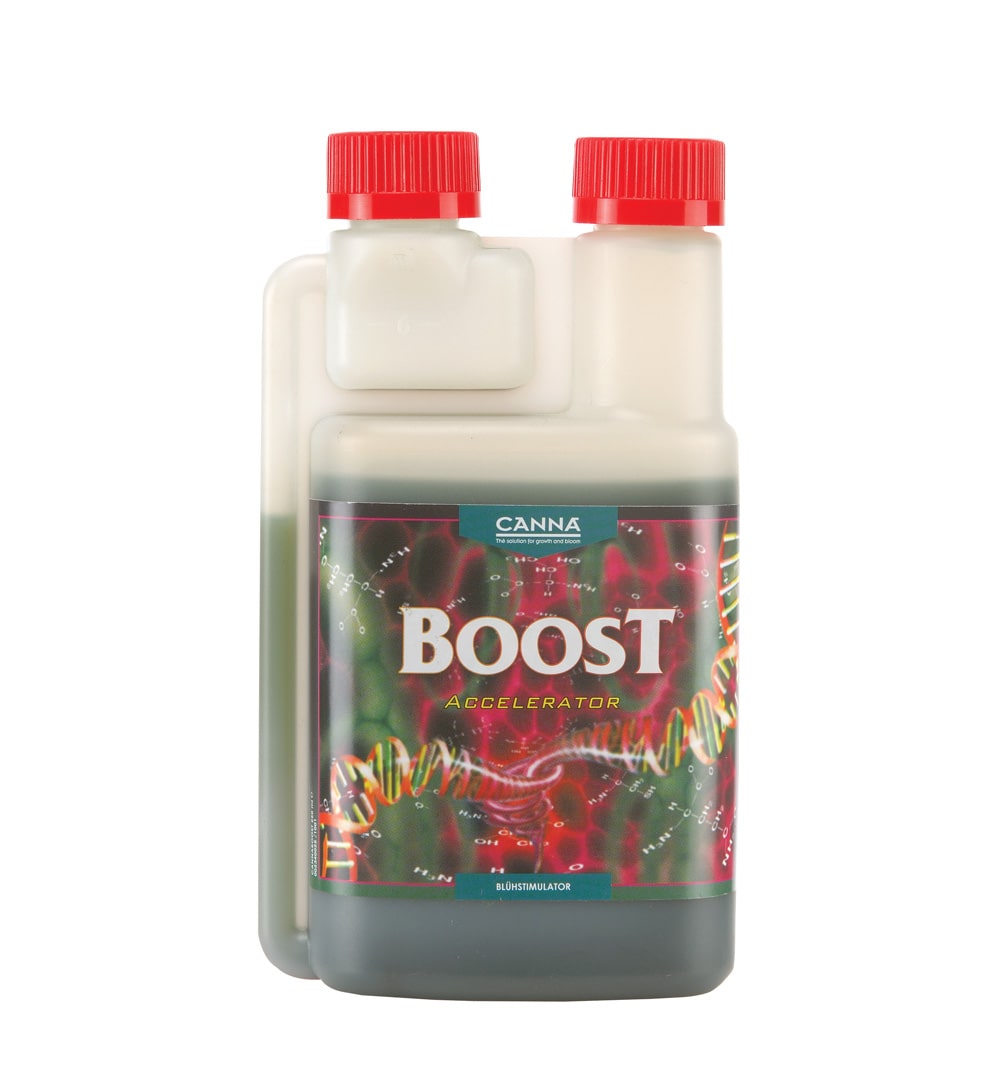 CANNA Boost Accelerator – Leistungsstarker Blüte-Booster zur Förderung von Geschmack, Ertrag und Blütenentwicklung