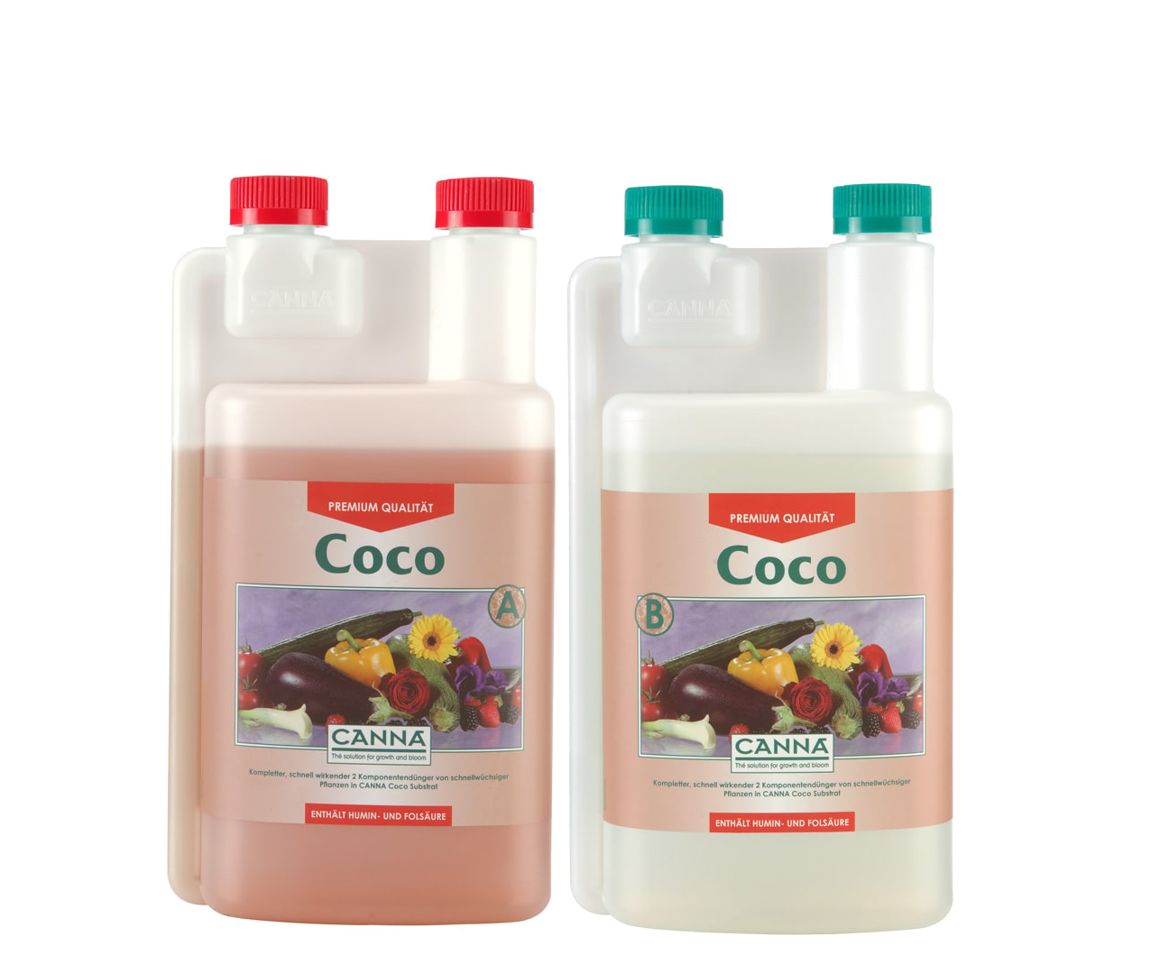 CANNA Coco Vega A & B – Speziell entwickelter Wachstumsdünger für Pflanzen in Kokossubstraten