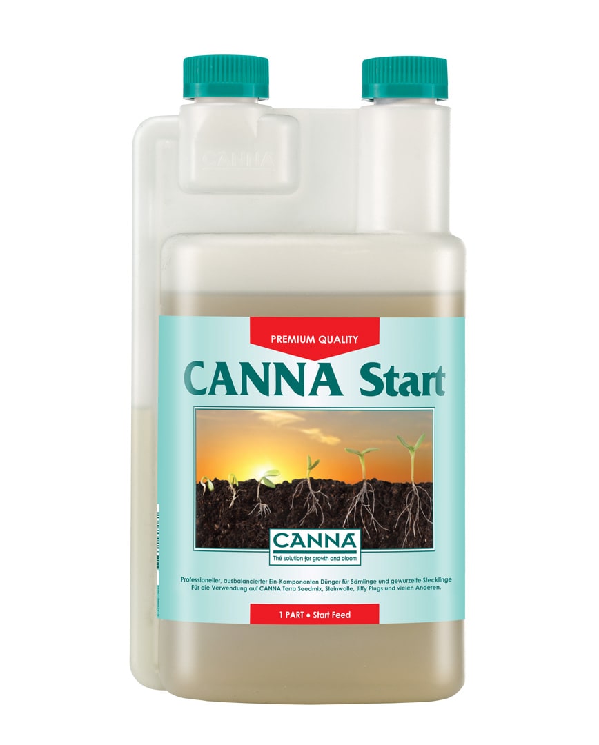 CANNA Start – Speziell entwickelter Starter-Dünger für eine optimale Nährstoffversorgung von Sämlingen und Stecklingen während der frühen Wachstumsphase