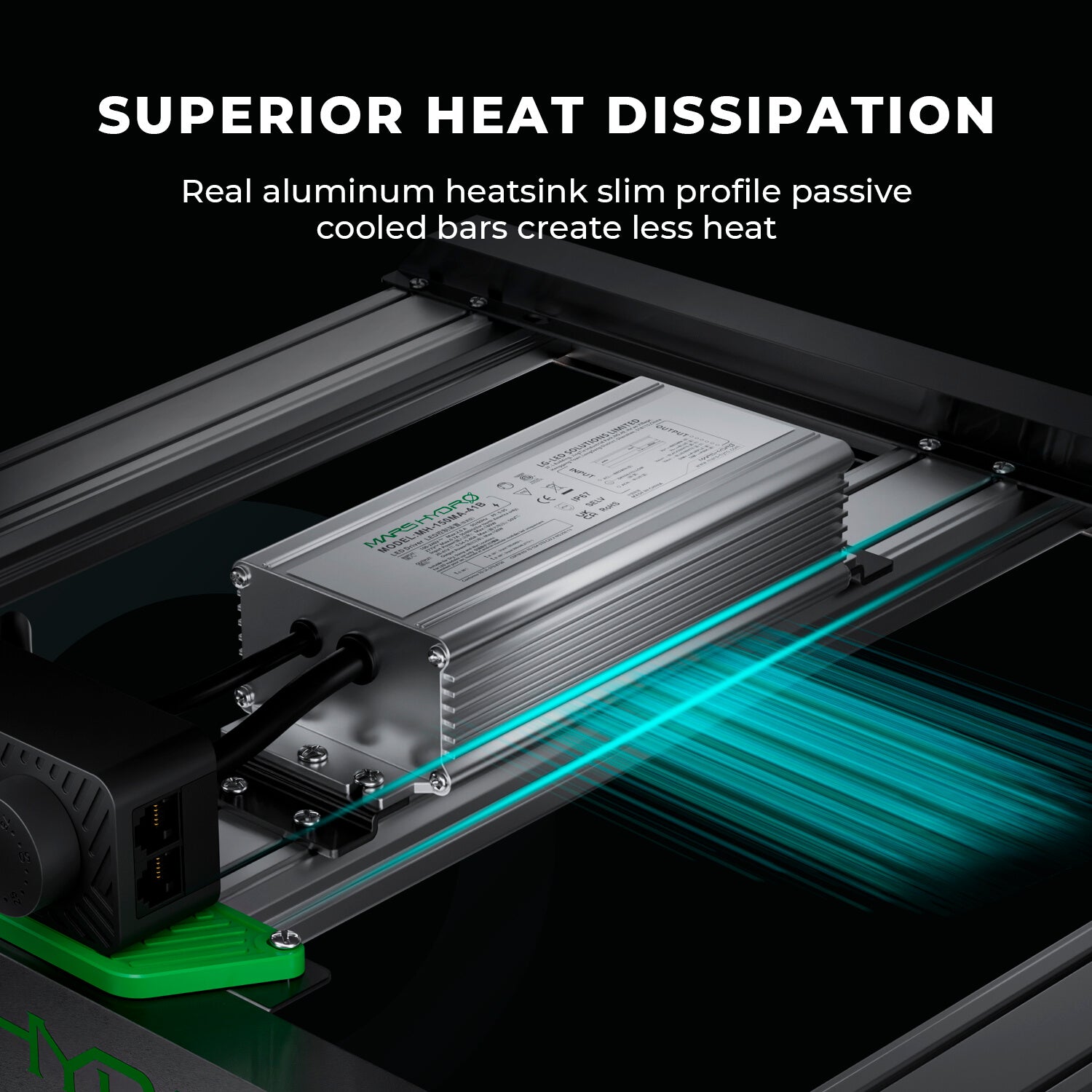Mars Hydro FC-E 4800 480W LED Grow Light für 120x120 cm