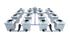Alien RDWC 16 Pot 20L – Silver Pro Series
