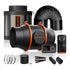 Spider Farmer 6 Zoll Inline Duct Fan Kit 402 CFM mit GGS Controller & Aktivkohlefilter