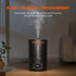 Spider Farmer 6L Ultraschall-Luftbefeuchter mit Feuchtigkeits- & Temperatursensor für Indoor-Growzelte