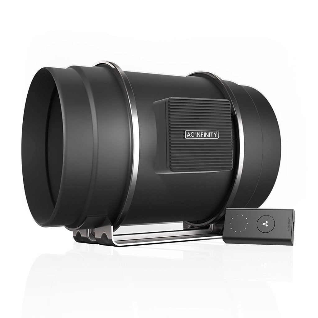AC Infinity CLOUDLINE PRO S8 – 200 mm Inline-EC-Ventilator mit manuellem Drehzahlregler für große Growzelte und leise, zuverlässige Belüftung