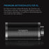 AC Infinity XL Aktivkohlefilter mit 150 mm Anschluss und Kohlekern