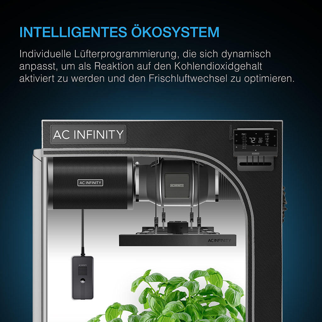 CO₂- und Licht-Sensor für CONTROLLER AI+ – zur präzisen Überwachung von CO₂-Werten und Lichtintensität in Growräumen