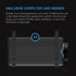 AC Infinity XL Aktivkohlefilter mit 150 mm Anschluss und Kohlekern