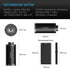 AC Infinity XL Aktivkohlefilter mit 150 mm Anschluss und Kohlekern