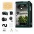 Mars Hydro TSW2000 300W Growbox Komplettset 120x120x200 cm mit Bridgelux Full-Spectrum LED, 6 Zoll Abluftsystem, Aktivkohlefilter, 6 Zoll Clip Fan und Grow-Zubehör
