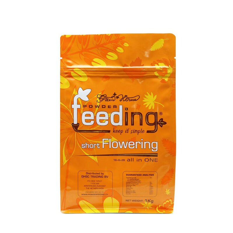 Green House Feeding Short Flowering – Dünger für kurze Blütephasen