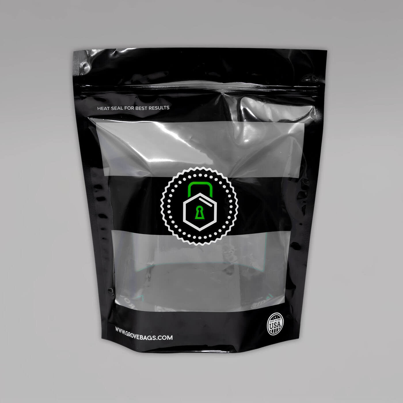 Grove Bags TerpLoc mit Fenster – Aromaschutzbeutel für 7 g bis 500 g