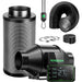 VIVOSUN AeroZesh G4 Inline Fan Combo – Smart EC-Rohrventilator mit GrowHub E42A Controller
