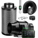 VIVOSUN AeroZesh G6 Inline Fan Combo – 6" EC-Lüfter mit GrowHub E42A Smart Controller
