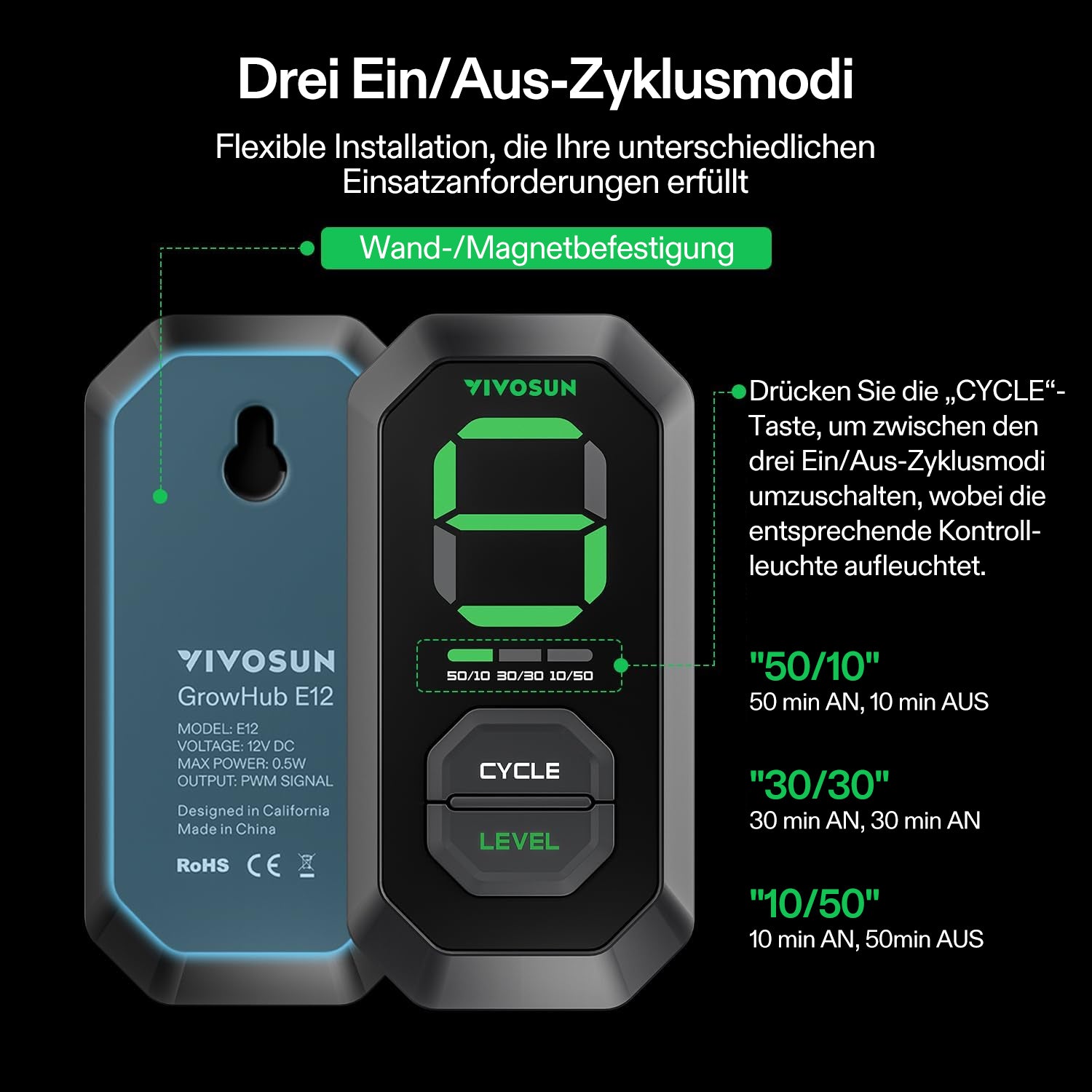 VIVOSUN AeroZesh G4 Inline Fan Combo – 4" EC-Abluftventilator mit Smart Controller
