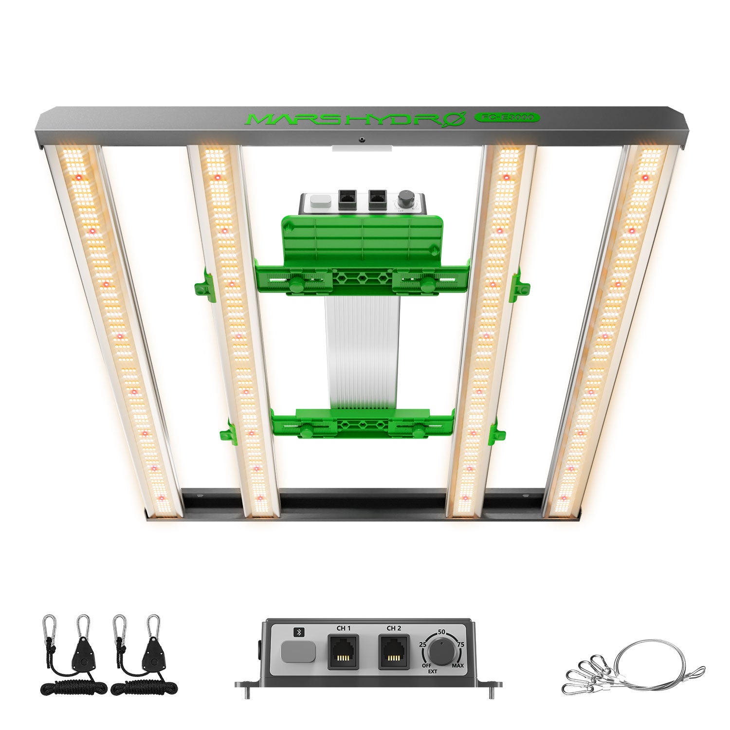 Mars Hydro FC-E3000 Smart 300W LED Growlampe – dimmbar & appgesteuert