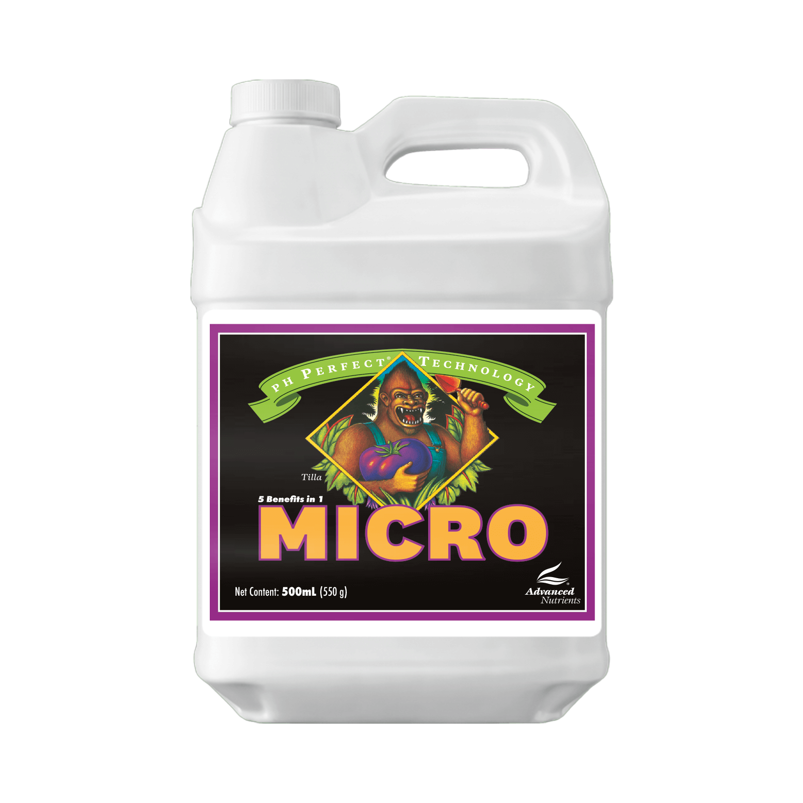 Advanced Nutrients pH Perfect Micro – Hochwertiger Mikronährstoffdünger mit automatischer pH-Stabilisierung für optimale Nährstoffaufnahme in der Wachstums- und Blütephase