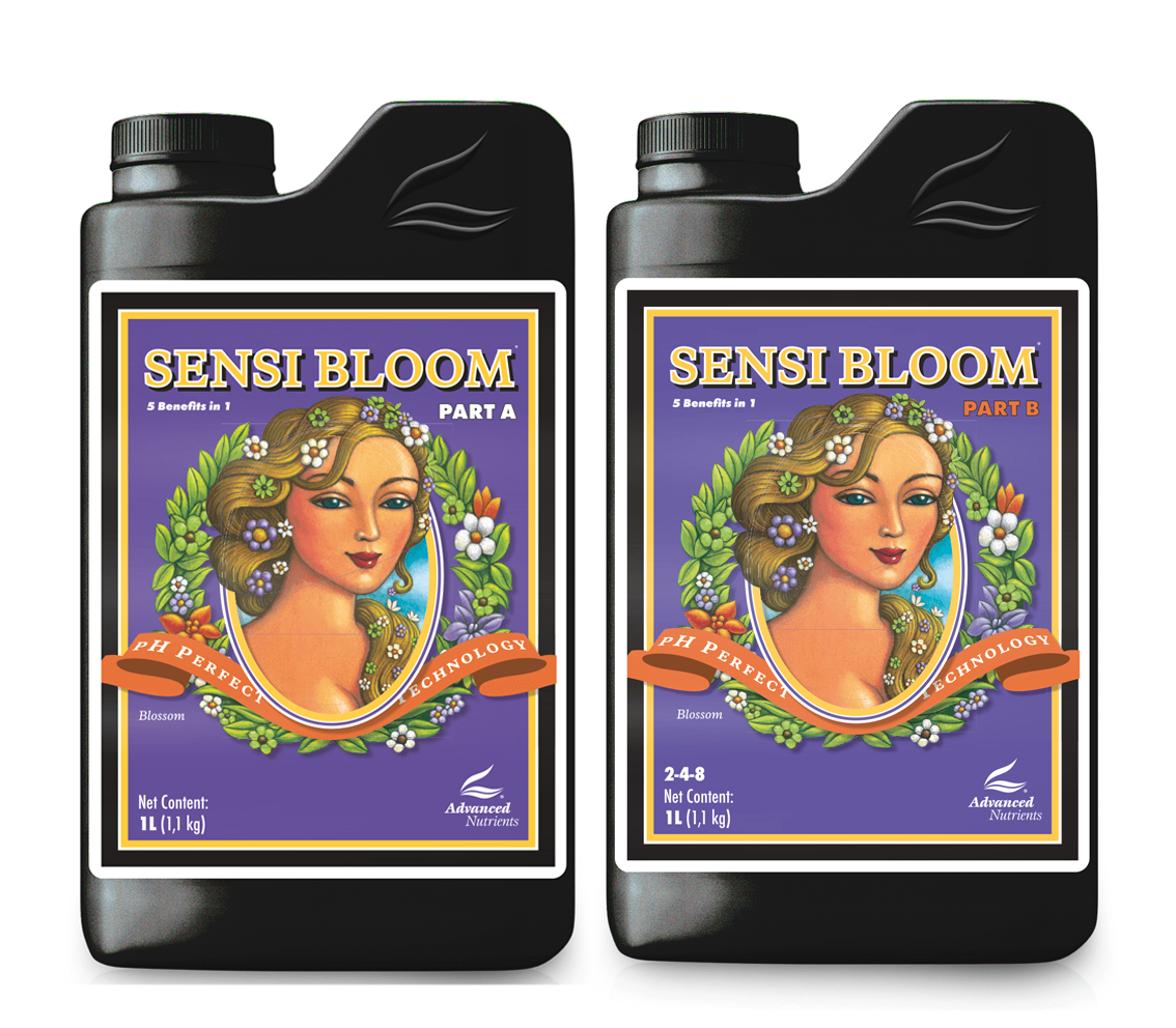 Advanced Nutrients Sensi Bloom A & B – Hochwertiger Dünger für die Blütephase, optimiert für maximalen Ertrag