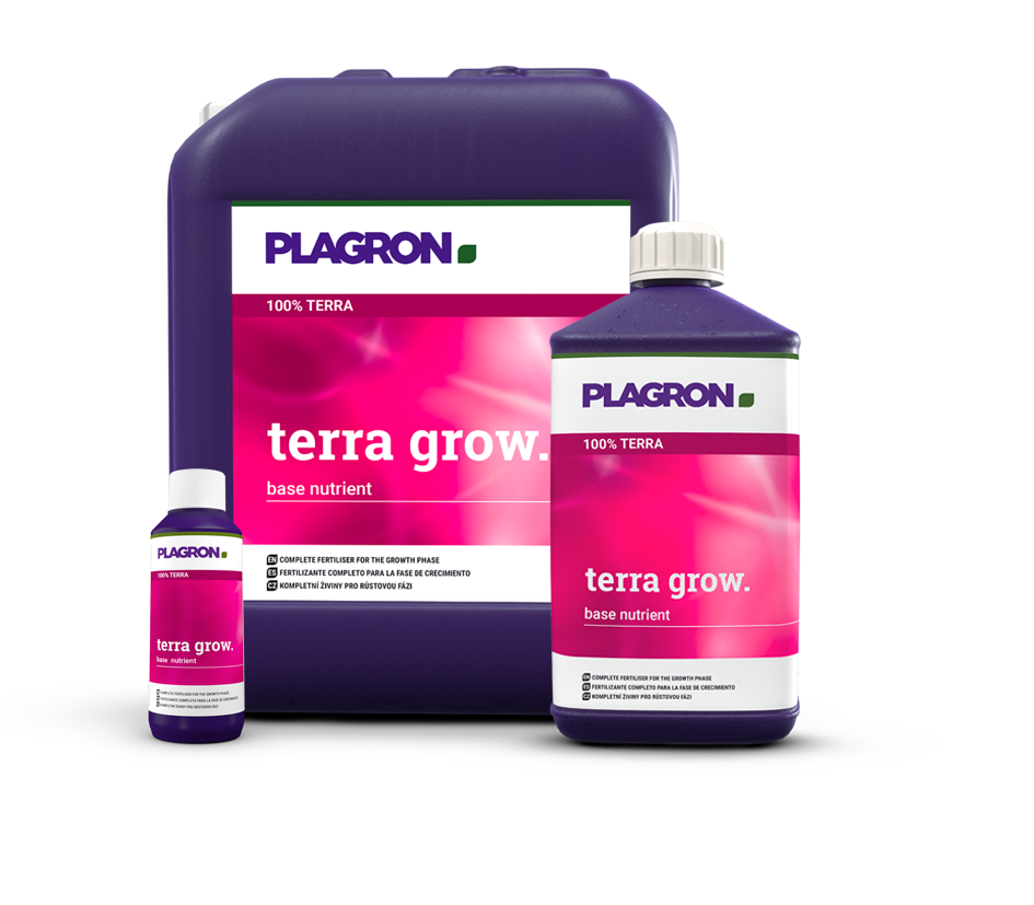 Plagron Terra Grow – Mineralischer Wachstumsdünger für eine starke vegetative Phase und schnelle Nährstoffaufnahme