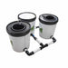 RDWC Hydroponiksystem mit 2 Töpfen & integriertem Oxy-Ring zur Wurzelbelüftung